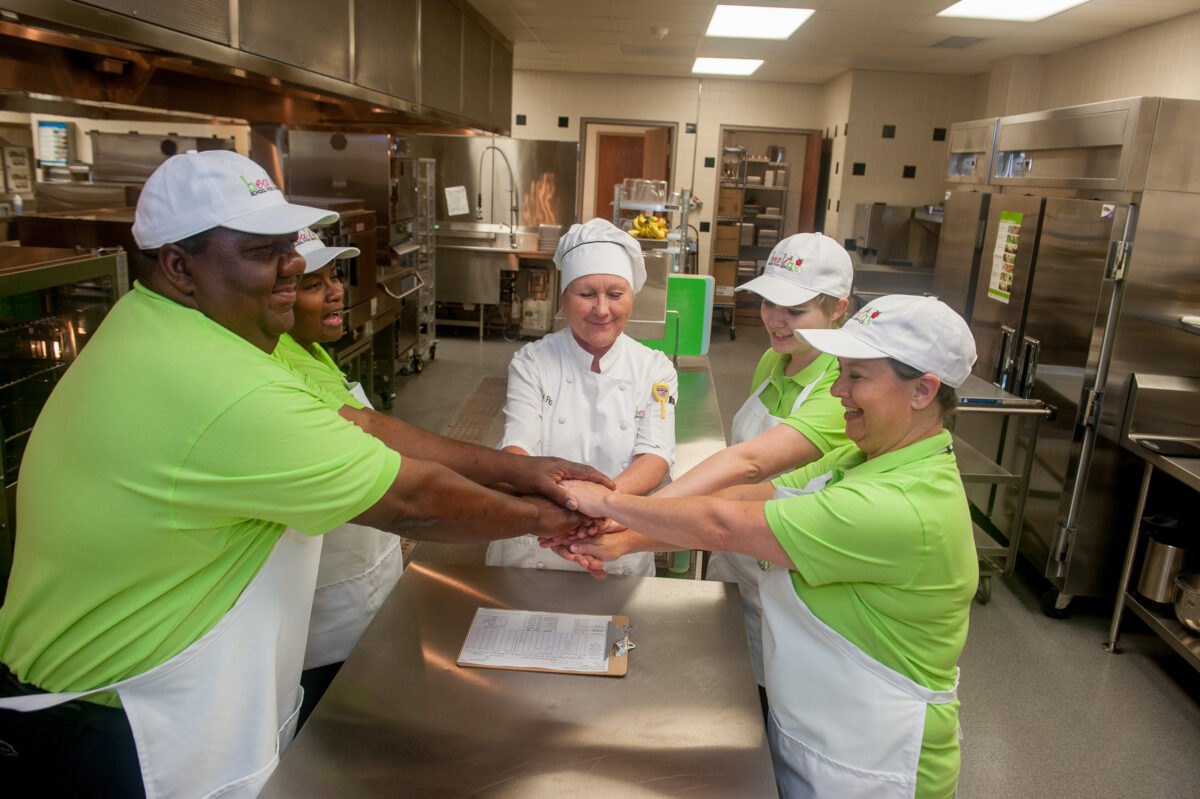school nutrition team