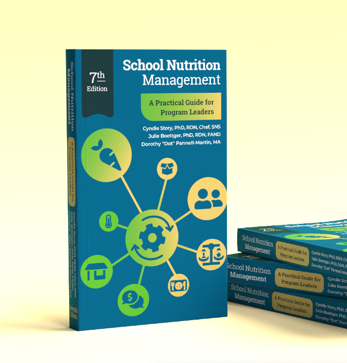 School Nutrition Management 7th Edition book cover